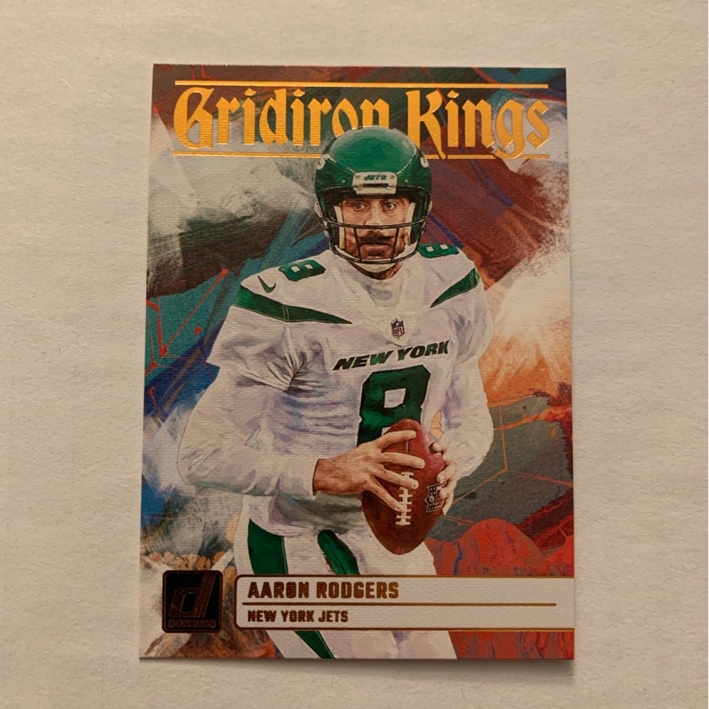 2023 Donruss Gridiron Kings Aaron Rodgers New York Jets #GK-13